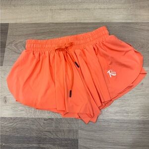 Women's Orange Shorts